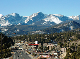 Estes downtown and Stanley Hotel